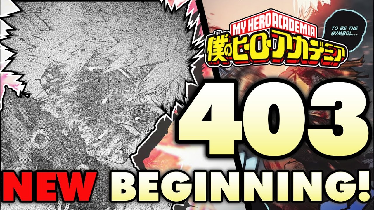 PAALAM NA SYMBOL OF PEACE!  My Hero Academia 402 Full Chapter Review -  BiliBili