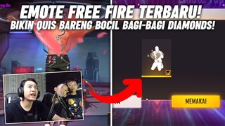 Emote Free Fire Terbaru! dan Bagi-Bagi Diamonds ke Bocil!