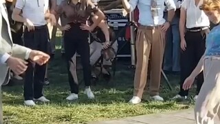 What kind of dance are they doing? It's really exciting
