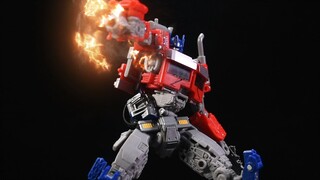 [Stop-motion animation] Super restored 7 pillars! SS102 Optimus Prime Transformers 7: Rise of the Su