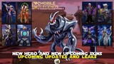 UPCOMING NEW SKINS AND NEW HEROES UPCOMING UPDATES AND LEAKS NEW TOWERS NEW PORTRAITS MOBILE LEGENDS