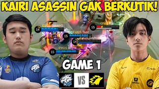 EVOS LEGENDS MENGAMUK !!! ONIC ESPORTS GAK BERKUTIK DI MATCH 1