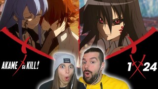 AKAME VS ESDEATH - REACCIÓN 1X24 AKAME GA KILL! (FINAL)