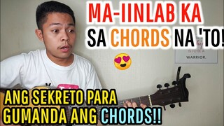 Paano gawin ang SUSPENDED CHORDS para gumanda tunog ng Gitara(Beginners' Guitar Lesson)