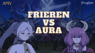 [AMV] FRIEREN VS AURA | League Of Legends (ft. Against The Current) - Legends Never Die |