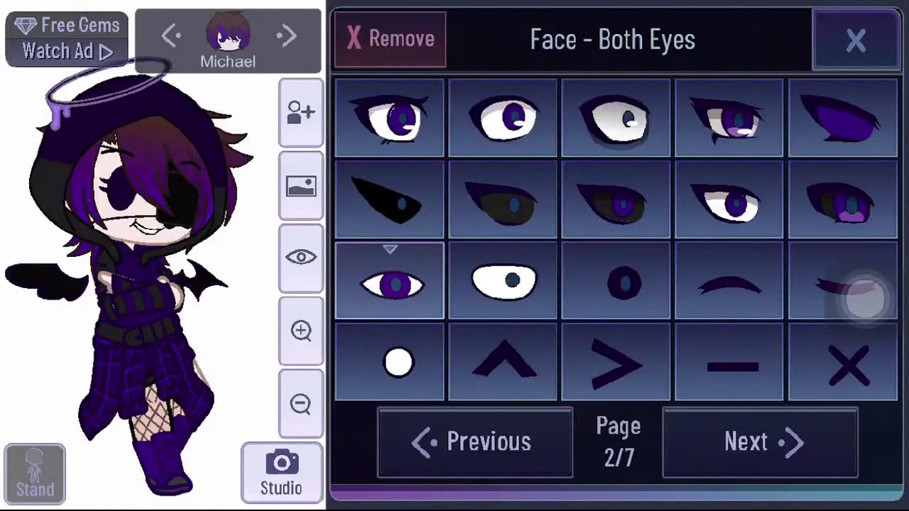 How to Make Michael Afton in Gacha Club