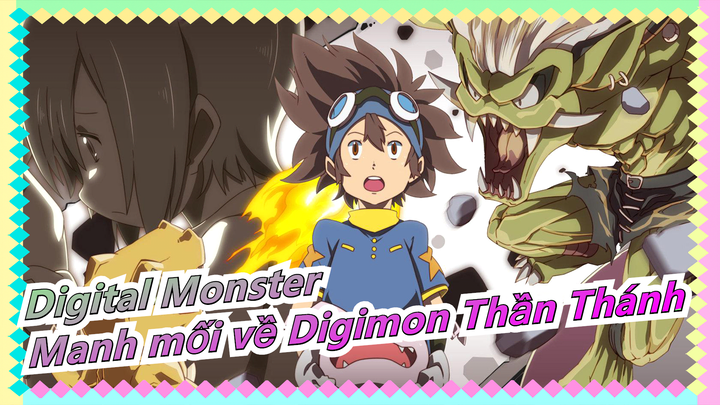 [Digimon] Cắt đoạn 4 Digimon Adventure|Manh mối về Digimon Thần Thánh