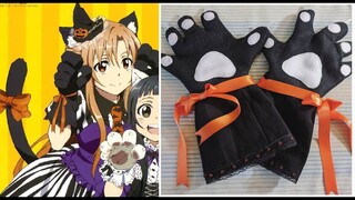 Halloween Asuna Yuuki [Sword Art Online] Cosplay Tutorial Part 4: Gloves [Final]