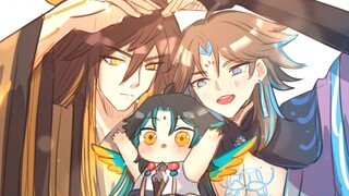 [ เก็นชินโอมแพกต์ การ์ตูนพร้อมเสียง] Big Brother Liyue and I's 365th OOC Warning (สุดท้าย Zhongli CP Xiang Shencheng)