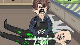 American-style cardiopulmonary resuscitation broke several of the man's ribs.