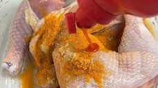 gà hấp hành