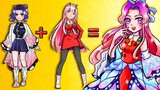 Shinoubu Demon Slayer and ZeroTwo Tiktkok Matchup | Anime Makeup Transformation | Annie Storytime