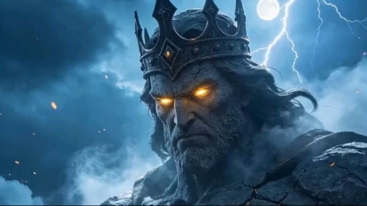 The Iron King Awakens From the Mist ⚡  Cinematic Dark Fantasy Short #shorts