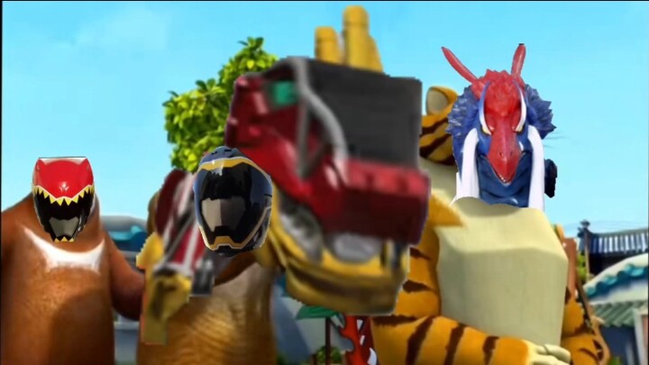 Ini adalah seekor naga! Tiranosaurus!