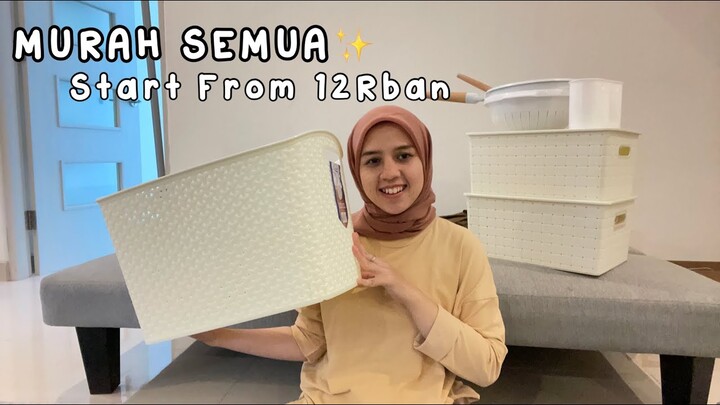 Shopee Haul Review PERALATAN DAPUR yang lagi Hits || Rekomendasi Home Decor Serba Putih