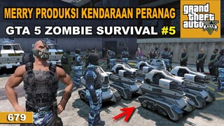 BASE MERRYWEATHER DIBARBAR RUDAL - GTA 5 ZOMBIE SURVIVAL # 679