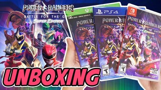 Power Rangers Battle for the Grid (Super Edition) (PS4/Switch/Xbox One) Unboxing