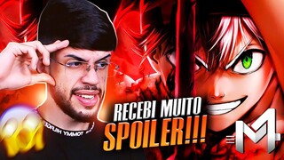 REACT Asta (Black Clover) - 5 Folhas | M4rkim