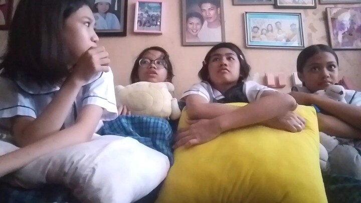 movie marathon with my classmate's 😘