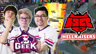 GeeK FaM vs HellRaisers - Highlights | DOTA SUMMIT 11 2019