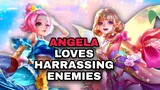 This is why enemies HATE ANGELA!!! | Mobile Legends