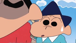Shin-chan was very disappointed after missing out on the action-packed Superman, and Kazama's steady