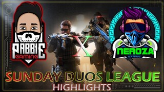 THE ULTIMATE DUO OWNS GLOBAL | SUNDAY DUOS LEAGUE | QUALIFIER HIGHLIGHTS | NRX 420 | CODM