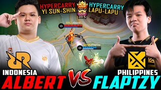 RRQ ALBERTTT vs. BREN FLAPTZY | MVP BATTLE! (INDONESIA vs. PHILIPPINES in RANK) ~ MOBILE LEGENDS