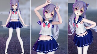 【原神MMD】当刻晴穿上水手服