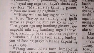 Pang Araw Araw na Talata.               Genesis 47:18-19