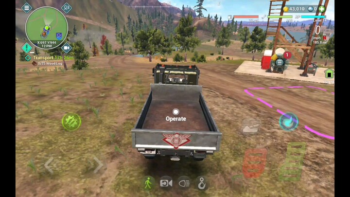 ขนส่งสินค้าไปยังปลายทาง ท่อนไม้ 0/75 OTR 2