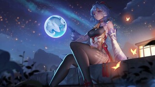 【原神】要来陪甘雨一起看夜晚的星星吗？