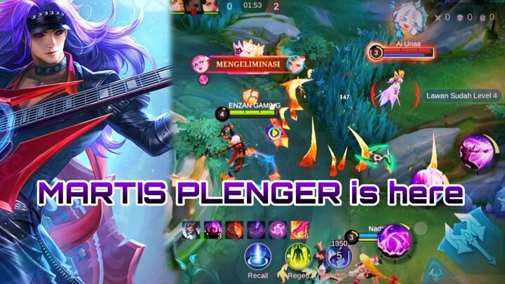 MARTIS PLENGER IS HERE