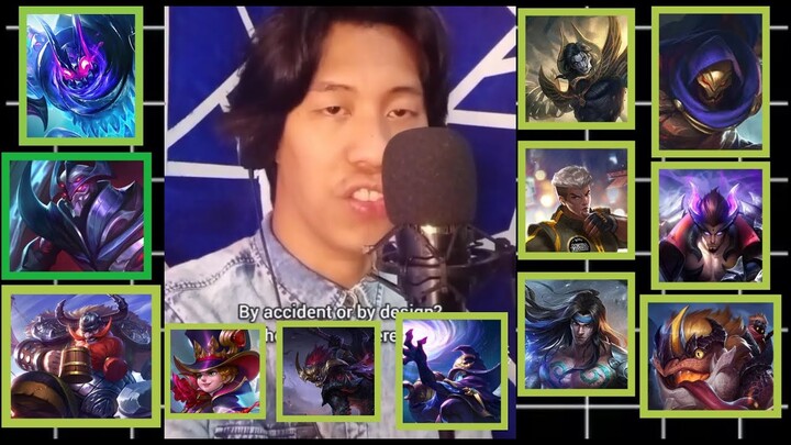 MLBB Voices | One Actor vs All Hero Voices | EmmanBurgos Tiktok Compilation