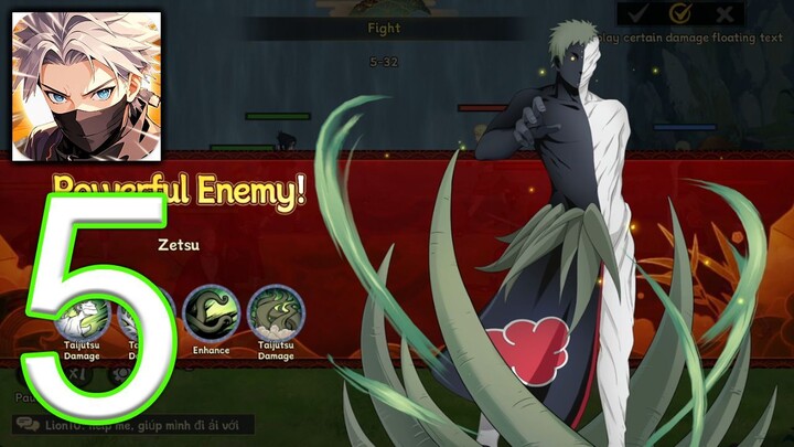 Naruto - Akatsuki: A Ninja‘s Tale - Gameplay Walkthrough Part 5 - Chapter 5 Cleared (iOS,Android)