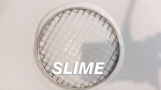 สไลม์นมสดของ EGG SLIME LAB จะดึงฟองได้ไหมนะ