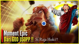 Momen Badass God Usopp Paling Epic Di One piece !!