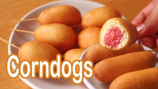 คอร์นด็อก"😋😋😋 corn dogs l ครัวป้ามารายห์