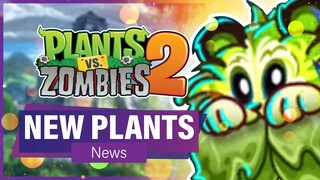 NEW PVZ2 PLANTS LEAK - Tiger Grass & Teleportato Mine Animations!! (News) | Plants vs Zombies 2