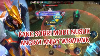 KANG SOBRI MODE NUSUK ANGKAT ANJAYY:)