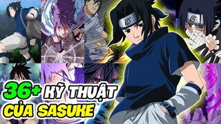 Tất Cả 36+ Kỹ Thuật Của Uchiha Sasuke Sử Dụng Trong Naruto & Boruto | All Uchiha Sasuke's Jutsu