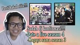 Sudah Dikonfirmasi!!!,,Date a live season 4 dan Kaguya sama season 3 sudah dikonfirmasi akan rilis