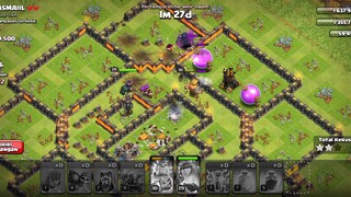 Main clash of clans auto bintang 3 cukk COC Indonesia 😂😂 peleton Pekka