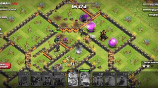 Main clash of clans auto bintang 3 cukk COC Indonesia 😂😂 peleton Pekka