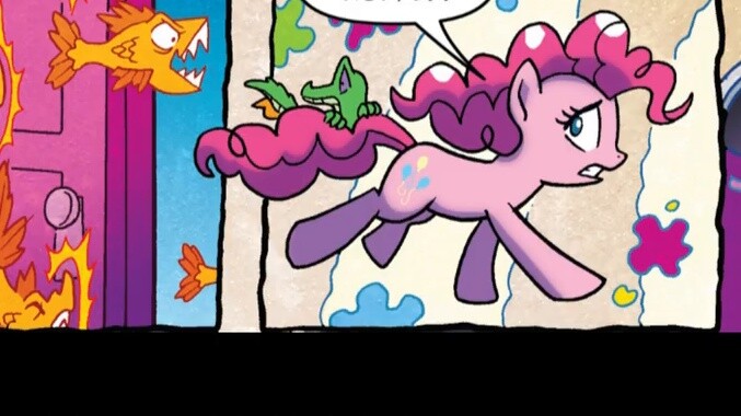 Pinkie Pie menguasai Chaos Space dan menjadi Alicorn kelima