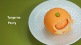[อาหาร]ขนมสไตล์ญี่ปุ่น｜ทำขนมวากาชิ【ส้ม】วันหยุดวันสุดท้าย(>_<)～