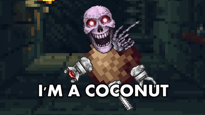 Skeleton King: I am a coconut [Terraria]