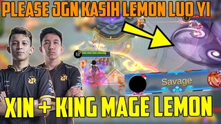 BIKIN GELENG KEPALA, JGN KASIH KING MAGE RRQ LEMON LUO YI KALAU NGGAK MAU BERAKHIR SEPERTI INI