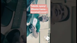 Rhoma irama - keramat (cover) #shorts #shortsvideo #videoshorts