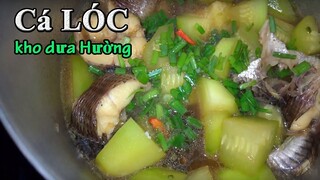 Cá LÓC kho DƯA hường | HOAIEM TV